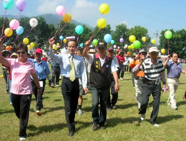 水里國中全新運動場正式啟用(圖)