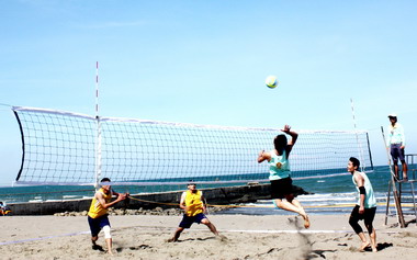 竹南崎頂濱海休憩園區辦珍愛海洋派對(圖)