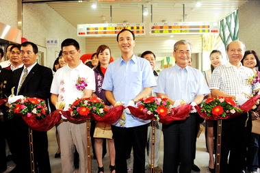 板橋浮洲站啟用 新北市再添一捷運化火車站(圖)