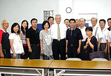 吳敦義返南投投老Ｋ中常委選票(圖)