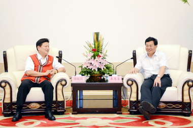 花蓮訪問團考察合肥市濱湖新區(圖)