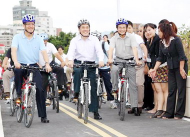 北市客家文化主題公園跨堤平台今啟用(圖)