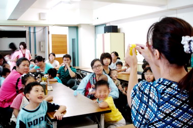 台中弘毓基金會舉辦親子園地活動(圖)