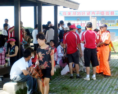 台中海巡署進行防溺‧救援雙管齊下 成效佳(圖)