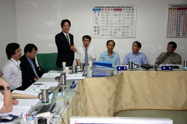 台南市長視察車輛行車事故鑑定委員會(圖)