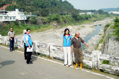 水利署允諾修復太平江橋上游崩塌地(圖)