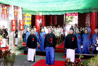 新北市百年祭孔典禮 板橋大觀書社舉行(圖)