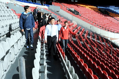 臺北市長參訪阿姆斯特丹巨蛋(圖)