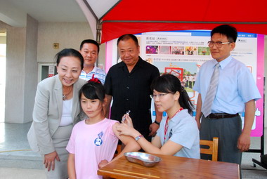 嘉義縣國一女生子宮頸癌疫苗接種5日免費開打(圖)