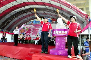 竹市舉辦2011活力健康第九屆長青運動會(圖)