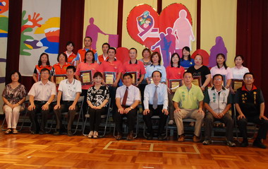 南投縣績優導護志工溫馨表揚(圖)