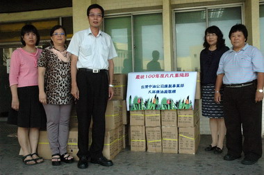 中油公司大林煉油廠重陽節不忘敬老尊賢(圖)