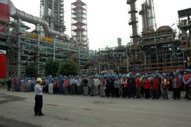 台灣中油公司工安關懷與叮嚀(圖)