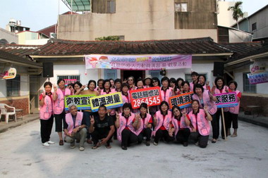 嘉市社區防疫志工用心  高齡友善城市安心(圖)