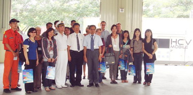 台歐盟國際關務研討會團員參訪高雄關稅局(圖)