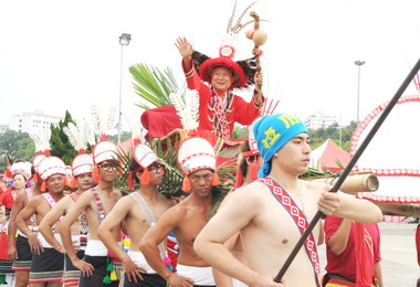 彰縣原住民族文化節熱鬧登場(圖)