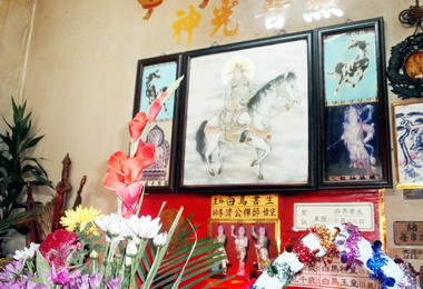 台中大雅東北長水宮辦白馬師父慶典(圖)