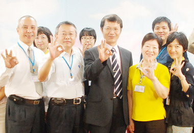 高市市府率員參訪彰縣公益頻道(圖)