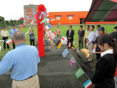 加工處屏東分處金利食安科技公司舉行建廠動土典禮(圖)