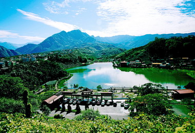 鹿谷麒麟潭雨水下水道排水工程明年完工(圖)