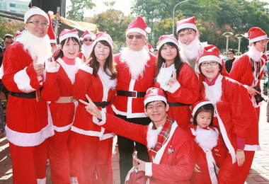 台灣首場Santa GO活動台中登場(圖)