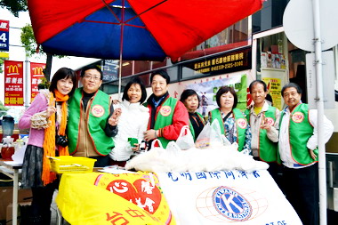 台中縣心馨慈善會舉辦捐血活動(圖)