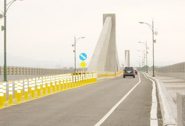 立委林明溱見證竹山大橋通車(圖)