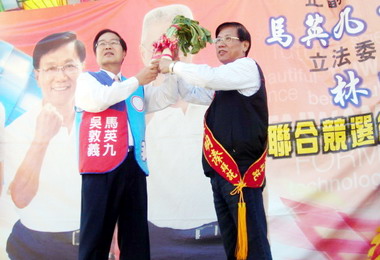 藍軍立委戰將林明溱努力爭建設獲好評(圖)