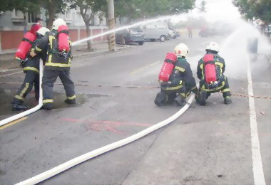 彰化消防評定勇奪團體組第一名(圖)