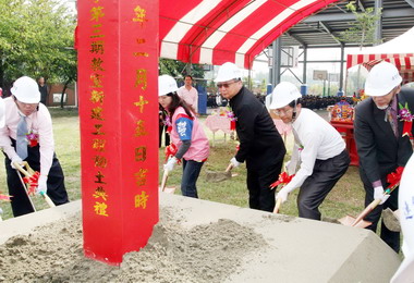 台中光德國中新建工程動土(圖)
