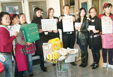 集集入圍十大觀光小城鎮長嚴鴻邦催票(圖)