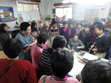 新豐祥老人協進會參與茂林區紫斑蝶飛舞(圖)