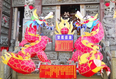 大里振坤宮媽祖廟五日辦元宵晚會(圖)