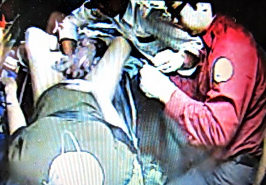 日月潭旅遊急產消防員接生(圖)