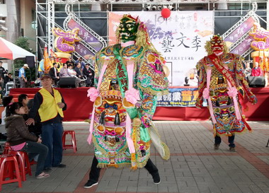 台中龍井區藝文季開幕(圖)