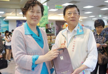 上海市人民政府農業委員會參訪新竹縣(圖)