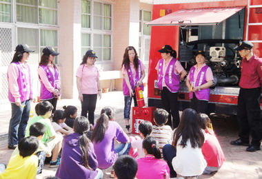 草屯坪頂國小辦CPR暨防火宣導(圖)