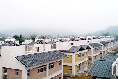 行政院重建會利用天然能源打造永久屋基地(圖)