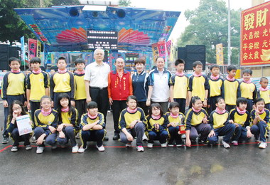 草屯敦和宮歡慶趙天君財神爺352週年聖誕(圖)