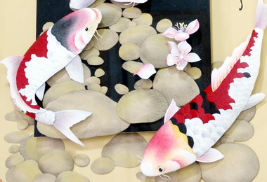 草屯集集巧手紙雕創作展即日起登場(圖)