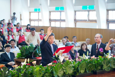台中市文化資產局 首任局長布達(圖)