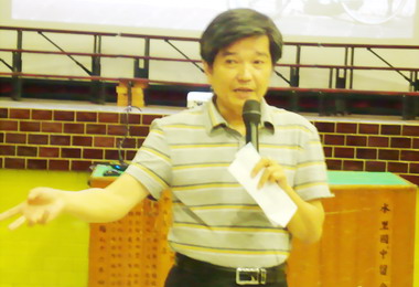 中州科大講師至社區大學水里分校演講(圖)