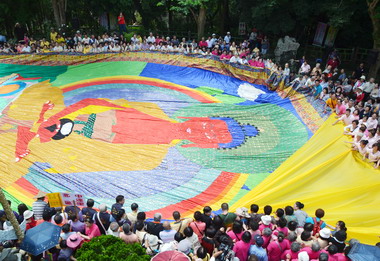 集集鎮國寺辦念佛救地球大法會(圖)