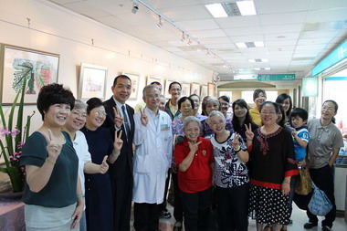 張鈞翔與張劉月母子聯展(圖)