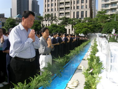 慈濟今於台中夏綠地公園舉辦浴佛大典(圖)