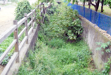 大里建國溝排水改善工程接近完工(圖)