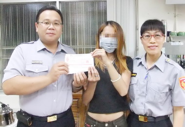 台中巡佐邵清琴落實警勤區服務  獲好評(圖)