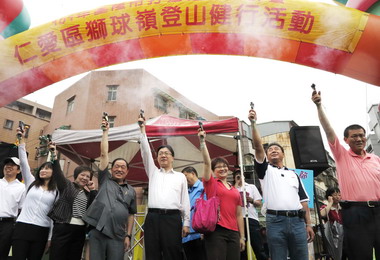 基隆打造運動島社區全民健走活動登場(圖)