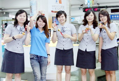 中華電信明道服務中心23日開幕送香包(圖)