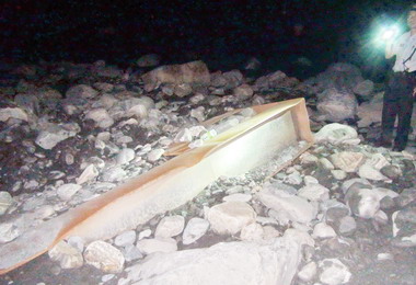 水里男子挖掘鋼構橋樑依竊盜罪嫌送辦(圖)